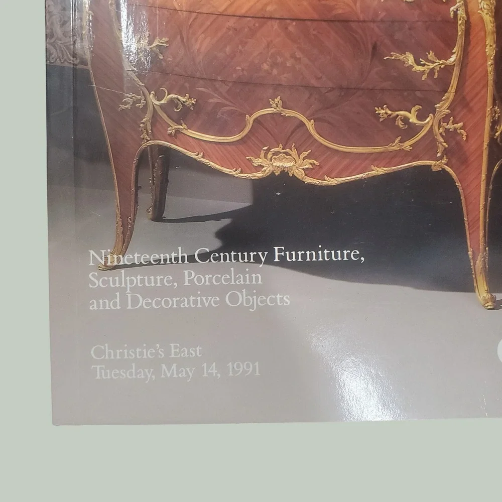 Christie's East 1991 Nineteenth Century Furniture Sculpture Porcelain Catalog